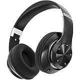 Cuffie Bluetooth Over Ear, 60 Ore Di Riproduzione, Cuffie Wireless 6 EQ Modalità Di Suono con Filo, Cuffie con Microfono Ster