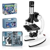 USCAMEL Microscope for Children 8-12 years: microscope Adults Optical 1200X