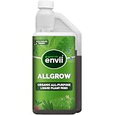 Envii Allgrow, Organic Multipurpose Fertiliser Plant Feed, Liquid Outdoor Plant Food, Perfect for Flowers & Plants - 1 Litre