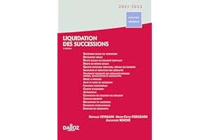 Liquidation des successions 2021/22. 5e éd.