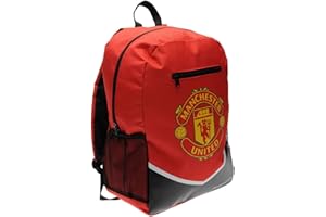 TEAM17 Team F B Backpack Rucksack Bag Zip Fastening Man Utd One Size