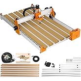 FoxAlien 4080 Expansion Kit with Upgraded Hybrid Spoilboard for Masuter Pro CNC Milling Machine, Expandable Work Area (40cm x
