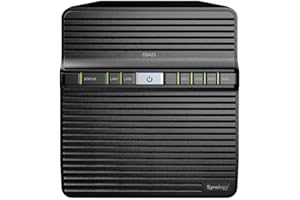 Synology DS423 - Stazione disco NAS a 4 bay (Realtek RTD1619B 4 core 1.7 GHz 2 GB DDR4 Ram 2 porte RJ-45 1GbE) da 24 TB bundle con 4 dischi rigidi NAS Seagate IronWolf (ST6000VN001)