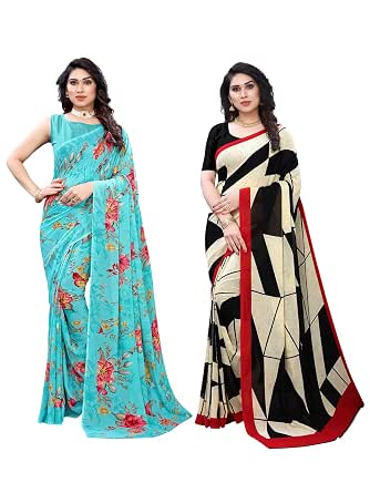 Satrani Women's Knit Polyester Saree 