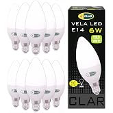 CLAR &ndash; E14 LED Bulb, Slim Cap Candle Bulb, Energy Saving
