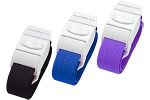 ROLSELEY Pack de 3 couleurs différentes garrots médicaux