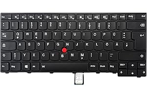 LIAN MO Teclado retroiluminado para portátil Lenovo Thinkpad T440 T440P T440S T450 T460 E431 E440 L450 L470 T431S (alemán/alemán)