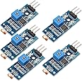 DollaTek 5Pcs Digital Light Intensity Sensor Module Photo Resistor Photoresistor