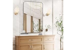 antok Lustro łazienkowe - luksus do Twojego domu! Wysokiej jakości prostokątne lustro, 90 x 60 cm - eleganckie wzornictwo, wyraźne odbicie, wszechstronne zastosowanie.