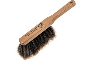 ‎SIDCO SIDCO Handfeger Rosshaar geschlitzt Handbesen Rosshaarbesen Naturhaar Feger Holz