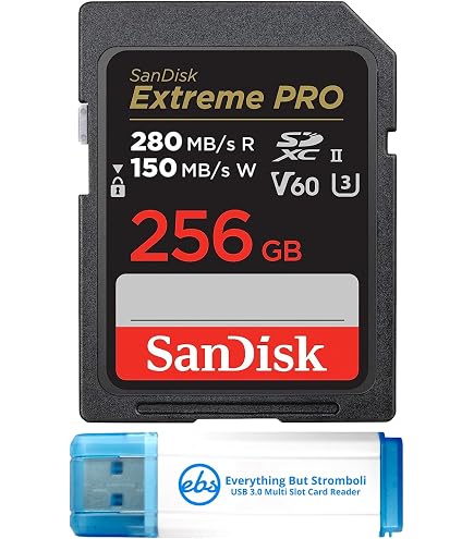 SanDisk 512GB Extreme PRO SDXC UHS-II Memory Card - C10, U3, V60