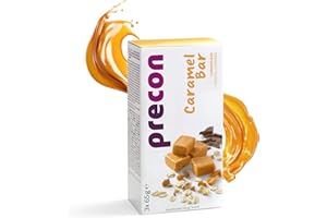 ‎PRECON Precon BCM Diät Riegel zum Abnehmen – CaramelBar – 3 Riegel à 64 g – Mahlzeitenersatz für eine gewichtskontrollierende Ernährung