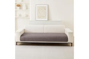 ‎SHANNA Samt Sofabezug 1 2 3 4 Sitzer Sofabezüge Couchbezug L Form Ecksofa Sofa Couch Überwurfdecke, Sofahusse Sofaüberwürfe rutschfest Sofa Abdeckung (Braun, 70 * 210cm Stückweise Verkauft)