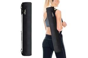 Senprity Yoga Mat Bag, Yoga Mat Carrier Bag Multi-Functional Storage Bag Lightweight Water-Proof & Wear-Resistant Yoga Carrying for Most Enthusiasts to Gym Beach Park Travel