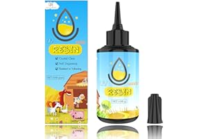 UV-Harz - 100g harter Typ kristallklarer Kleber UV-härtendes Epoxidharz für die Schmuckherstellung Handwerkliche Dekoration - transparentes sonnenhärtendes Harz für Harzformen, Gießen und Beschichten