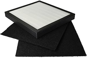 vhbw Filtre compatible avec Dirt Devil Pureza AC150 purificateur d'air - filtre à charbon actif, filtre HEPA