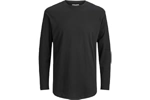JACK & JONES herr Jjenoa Tee O-neck Ls Noos Långärmad tröja