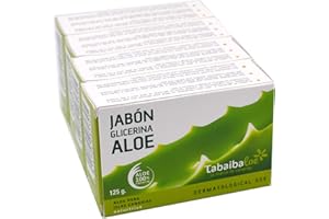 Tabaibaloe jabón de aloe vera 125gr pack 4 uds