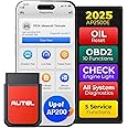 Autel MaxiAP AP2500E OBD2 Scanner - Bluetooth Diagnostic Tool For IOS/Android, Full System Scan & Reset