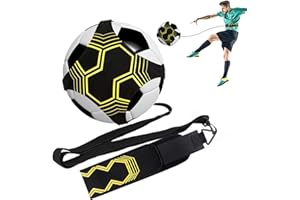 Taeku Ceinture D'entraînement de Football, Solo Entraînement Pratique de Contrôle de l'Aide à la Formation Ceinture Réglable pour Enfants Adultes