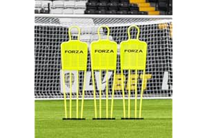 FORZA Maniquí de Tiro Libre de fútbol [Junior/Sénior] – Maniquíes de fútbol de PVC Reforzado con Bases con púas | Equipo de Entrenamiento de fútbol - Cuerpo de maniquí