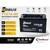 ORBUS 12V 7AMPER AL&Ccedil;AK MOTOSİKLET AK&Uuml;S&Uuml; (EBATLAR: 150 * 87 * 94mm)