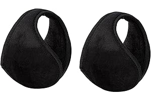 JAMILA Paraorecchie Unisex Pile Donna Uomo Fascia Paraorecchie Copriorecchie Invernale Scalda Orecchie Cuffie Pieghevoli imbottiti Ear Accessorio inverno Moto Bike sci regalo di natale