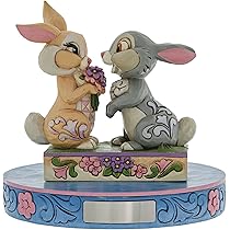 Disney Traditions Bunny Bouquet Thumper Figurine : Amazon.co.uk