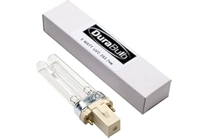 DuraBulb Bombilla de repuesto ultravioleta, para filtros de estanque UVC y clarificadores
