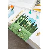 Matt Notebook 15x15 cm Kare Tarihsiz Not Defteri &Ccedil;izgili Manzara