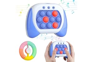 Coolden Pop it Spiel Quick Push Game Fidget Toys Elektronisches Sensorspiel Push Bubble Fidget Sensory Squeeze Toys mit Handheld Fidget Toy Dekompressions Spielzeug Geschenk für Kinder Erwachsene
