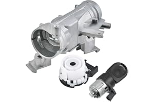 Bohaner 1K0905851B Ignition Starter Switch Lock for VW Golf MK5 MK6 Au.di A1 A3 8P Barrel Door Lock Switch with Key for Tiguan Caddy 1K0905851A 1K0905851 30936044