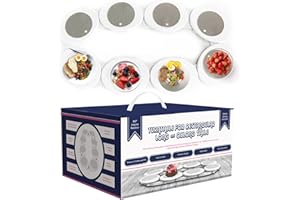 JOYYKO Drehteller Lazy Susan für Esstisch, 2024 Neuer Drehteller Lazy Susan für Esstisch, 360° Lazy Susan für rechteckige Lange und längliche Tische für Esstische, Partys, Versammlungen, tolles Geschenk