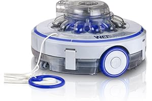 GRé RBR60 - Wet Runner, Robot électrique sans Fil, pour piscines jusqu'à 35 m2 Gris