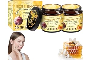 YESTREE VLSVLS Bienengift Komplettcreme, Professionelle Bienengift Therapie Creme, VLSVLS Bienengift Creme, Bienengiftsalbe, Bienengiftcreme für alle Hauttypen (2 Stück）