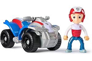 Paw Patrol Patrulla Canina - Moto Juguete Quad de Rescate Y Figura Ryder - Juguetes Niños 3 Años + - Regalo Niños 3 Años - Patrulla Canina Juguetes