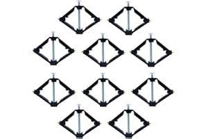 JXPXJMY 10 Pezzi 86 Tipo di Scatola di Interruttori a Muro Strumento di Riparazione per Elettricisti Scatola di Cavi a Muro Accessori di Montaggio Vite di Fissaggio (Nero)