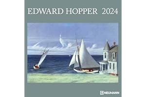 ‎N NEUMANNVERLAGE Edward Hopper 2024 - Wand-Kalender - Broschüren-Kalender - 30x30 - 30x60 geöffnet - Kunst-Kalender