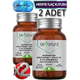VeNatura Magnezyum Bisglisinat Sitrat P5P Vitamin B6 Takviyesi, 60 Kaps&uuml;l, 2 Adet Set