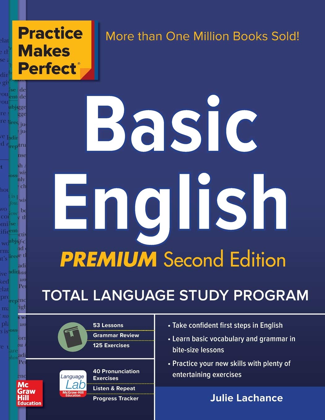 Practice Makes Perfect Basic English, Second Edition: 53 leasons + 125 Exercises + 40 Audio Pronunciation Exercises