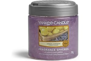 Yankee Candle Fragrance Spheres Air Freshener, Up to 30 Days of Fragrance, Lemon Lavender,7.4cm x 8cm