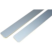 Endeleiste Winkelleiste Für Küchenarbeitsplatte - 40mm, Satiniert Nickel, 62cm