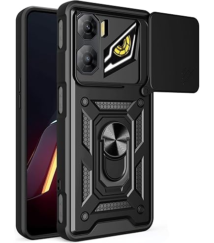 bojioderf Custodia Comaptibile per Nubia Neo 2 5G Case Custodia [ Con 9H HD Vetro Temperato] Cover Supporto PC + Silicone JSL-TYX
