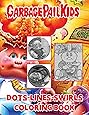 Garbage Pail Kids Dots Lines Swirls Coloring Book: Amazing Garbage Pail Kids Activity Diagonal Line, Swirls Books For Adults, Tweens