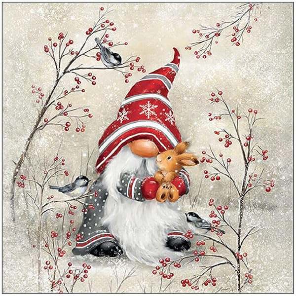 100 Serviettes En Papier De Noël 33x33 Cm - Motif Sapin De Noël - Jetables, Décoratives - Pour Fêtes, Restaurants, événements Festifs - 9
