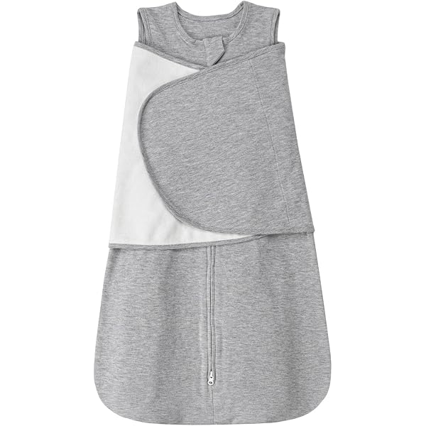 SleepingBaby Zippy Swaddle - Easy Baby Wrap For Better Sleep, Safe & Cozy