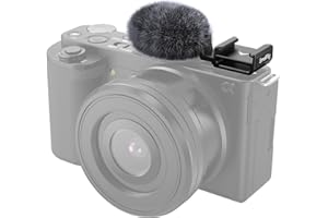 SMALLRIG Cold Shoe Adapter Blitzschuhadapter mit Windschutz für Sony ZV-1 II/ZV-1 / ZV-1F / ZV-E1 / ZV-E10-3526