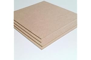 MARTIN WEDDELING MDF PLATTEN 8mm starke MDF Platten, Holzplatten (400m400mm)