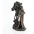 Danu Irish Triple Goddess of The Tuatha De Danann Bronze Finish Statue