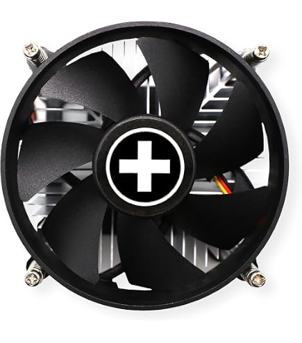 RIIEYOCA CPU Cooler Bracket – AMD Beugel Voor AM2 AM3 – Met Schroeven – Geel/zwart – Hittebestendig